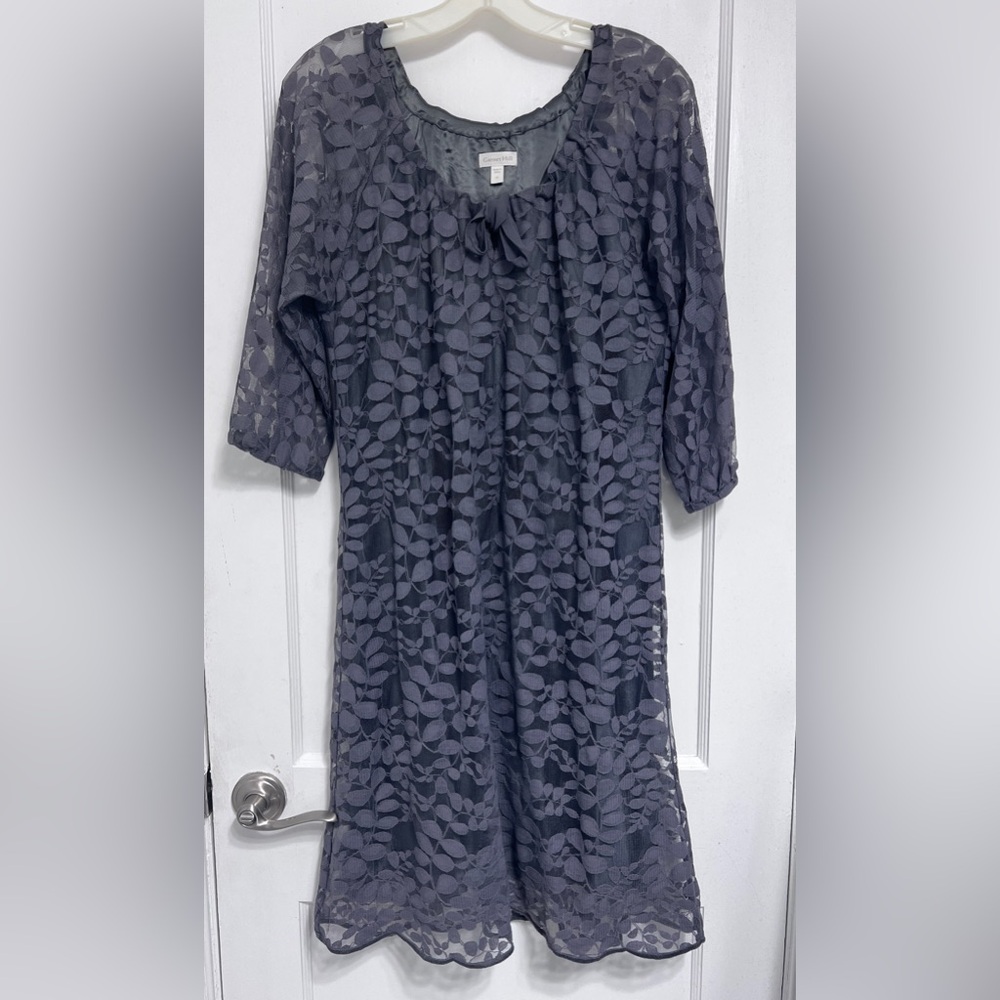 Garnet Hill Bohème Easy Lace Dress - Picture 2 of 2